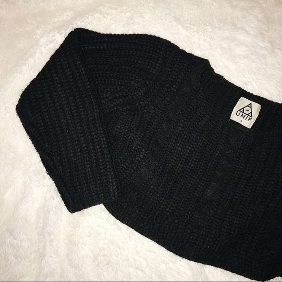 UNIF Sweaters - ❗️FINAL SALE❗️Unif Cropped Cable Knit Sweater